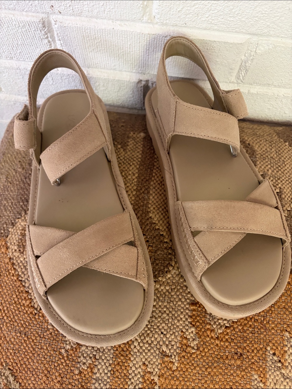 Ugg suede sandals